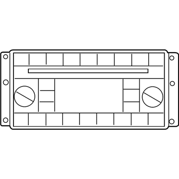 Mopar 5064952AF Radio-MW/FM/6 Dvd