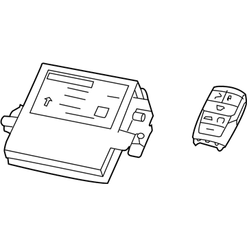 Mopar 68291647AJ Receiver-Wireless Control Module