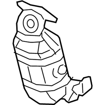 Jeep Cherokee Catalytic Converter - 68337773AA