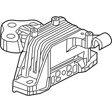 2016 Jeep Cherokee Transmission Mount - 68270565AA