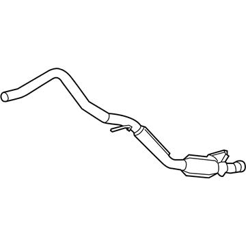 2018 Ram 1500 Exhaust Pipe - 68191411AC