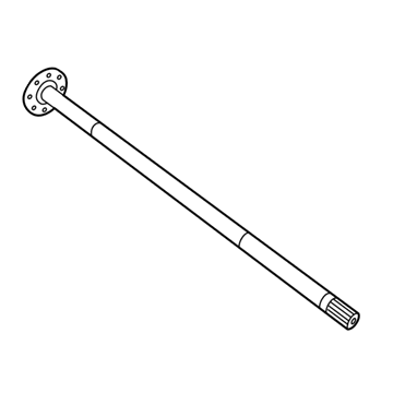 Ram Axle Shaft - 68454494AA