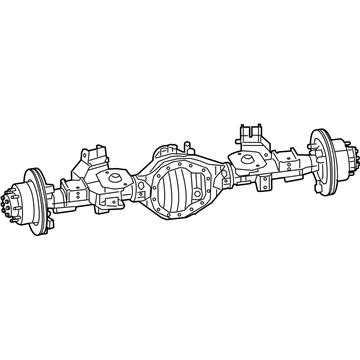 Mopar 68295634AB Axle-Rear Complete