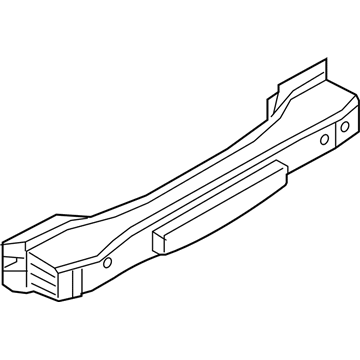 Mopar 68455619AA Beam-Rear Bumper