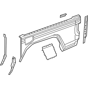 Mopar 68371606AB Box Side Outer