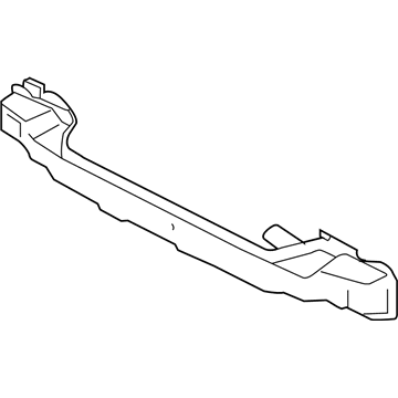 Mopar 55346744AB Support-Radiator Grille