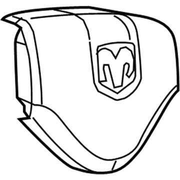 Mopar 1ZZ44DX9AE Driver Air Bag