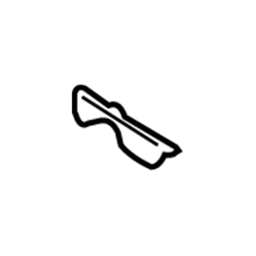 Mopar 55176615 Plate-TAILGATE Latch