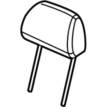 Mopar 5XZ46YSAAB HEADREST-Front