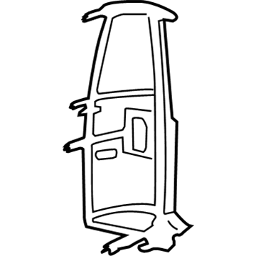 Mopar 55346837AH Pillar-Hinge Inner