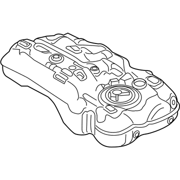 2021 Jeep Compass Fuel Tank - 68368222AC