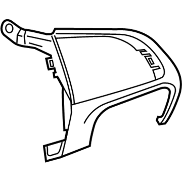 Mopar 5SQ18JXPAA Bezel-Steering Wheel