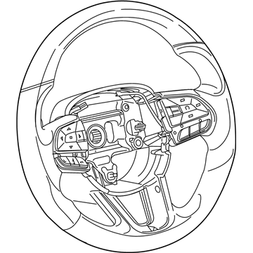 Dodge Steering Wheel - 5XR432X9AA