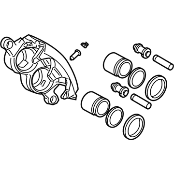5139914AA - Genuine Mopar CALIPER-Disc Brake