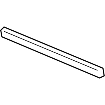 Mopar 5HY081DRAB Molding-Rear Door