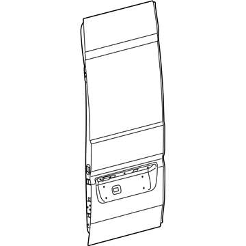 Mopar 68184214AE Door-Rear Cargo