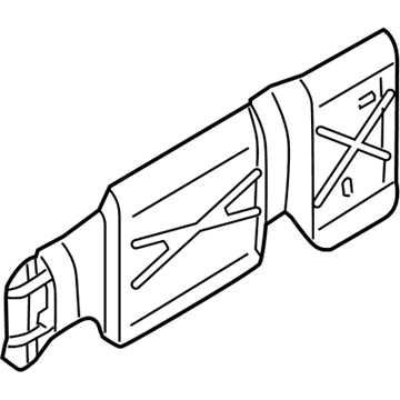 Mopar 55398290AB Shield-Fuel Tank Heat