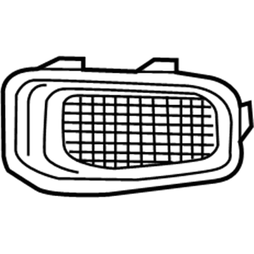 Mopar 5XB31LXHAA Plug-Fog Lamp Hole