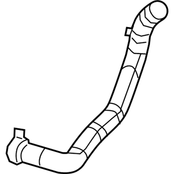 Dodge Challenger Radiator Hose - 68248846AB