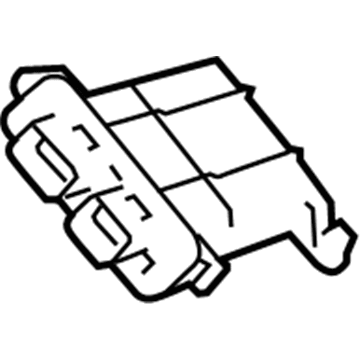 Mopar 68355362AB OCCUPANT Restraint Module