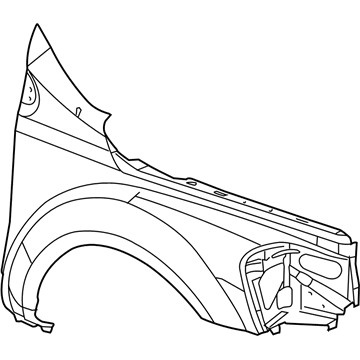 Mopar 5134123AA Fender-Fender