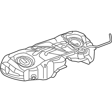 Mopar 68258722AB Fuel Tank