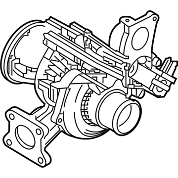 2020 Jeep Renegade Turbocharger - 68440664AA