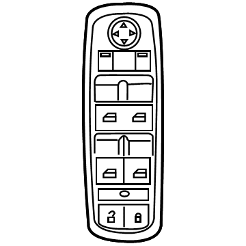 Mopar 68262253AC Switch-Front Door