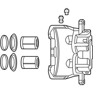 Mopar 68245094AA CALIPER-Disc Brake