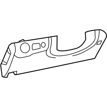 Mopar 1JN63LC5AE Instrument Panel-Steering Column Opening