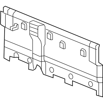 Mopar 1VD95HL1AA Panel-Cab Back Trim