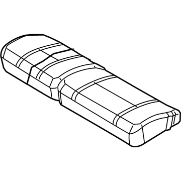 Chrysler Aspen Seat Cushion - 1FR051D5AA