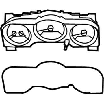 Mopar 5172366AA Cluster-Instrument Panel