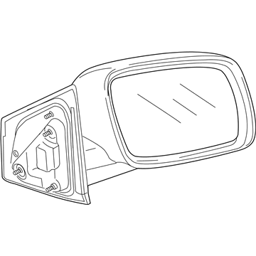 Mopar 6AD041X8AA Outside Rear View Mirror