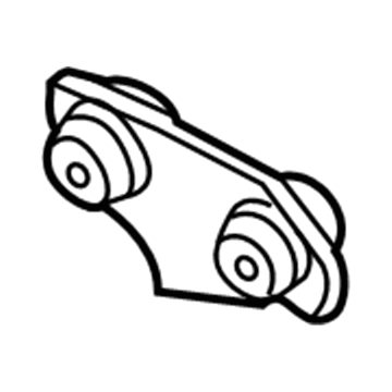 Mopar 53032040AA Bracket Vacuum Solenoid