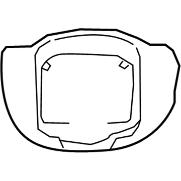 Mopar 5SW66DX9AA Gap HIDER-Steering Column SHROUD