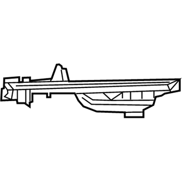 Mopar 5RL08HL1AC Panel-Instrument Panel Closeout