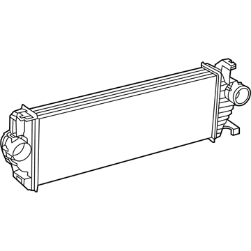 Jeep Intercooler - 55038004AE