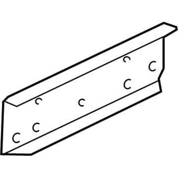 Mopar 55295672AC Bracket-Rear Bumper