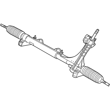 Mopar 4725974AA Inner Tie Rod Rods Rack End Set