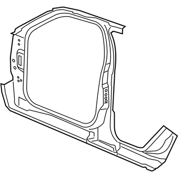 Mopar 68078797AB Panel-Body Side Aperture Inner