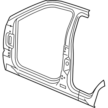 Mopar 68078791AD Panel-Body Side Aperture Outer