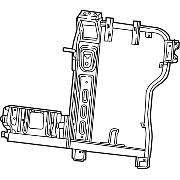 Mopar 68441370AA Frame-Rear Seat Back