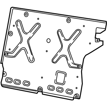 Mopar 68367389AA Panel-Rear Seat Back