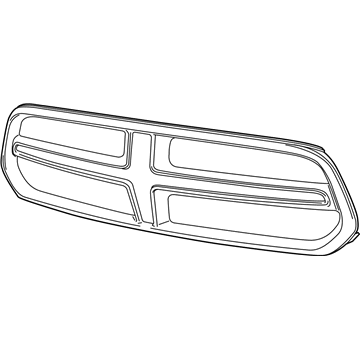 Mopar 1XV16TZZAB Grille-Radiator