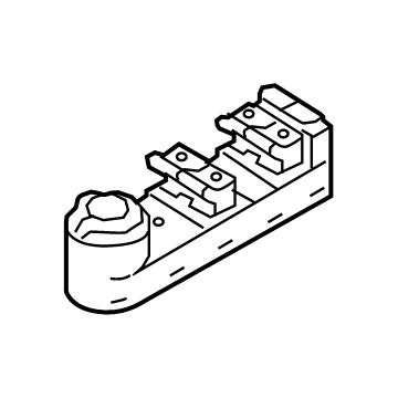 Jeep Renegade Power Window Switch - 5VH83LXHAA