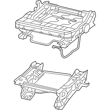 Mopar 68109977AA Frame-Front Seat Cushion