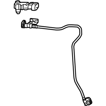 68201447AA Mopar Fuel Vapor Hose Illustration 1 of 1