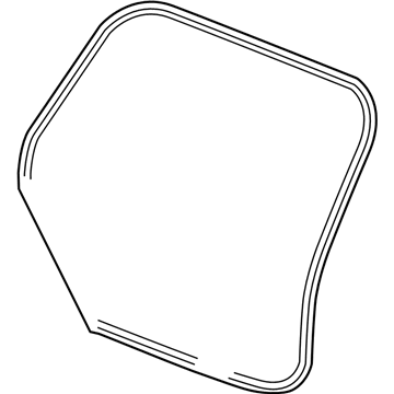 Mopar 55396676AH WEATHERSTRIP-LIFTGATE