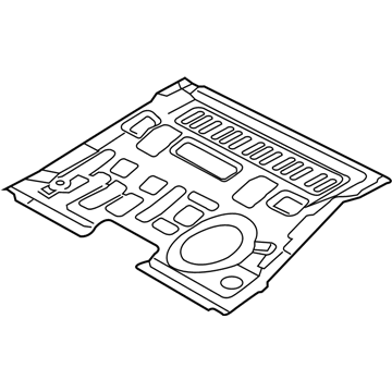 2020 Chrysler Pacifica Floor Pan - 68227602AB